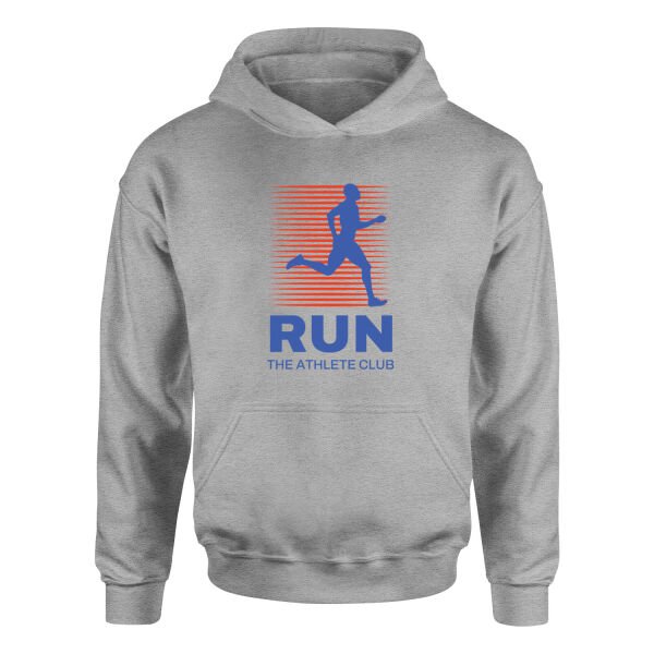 Run, The Athlete Club Hoodie M - Gri