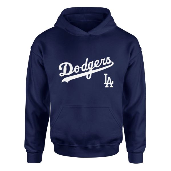 Dodgers, LA Hoodie M - İndigo Mavisi