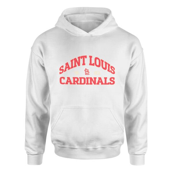 Saint Louis Cardinals 1882 Hoodie M - Beyaz