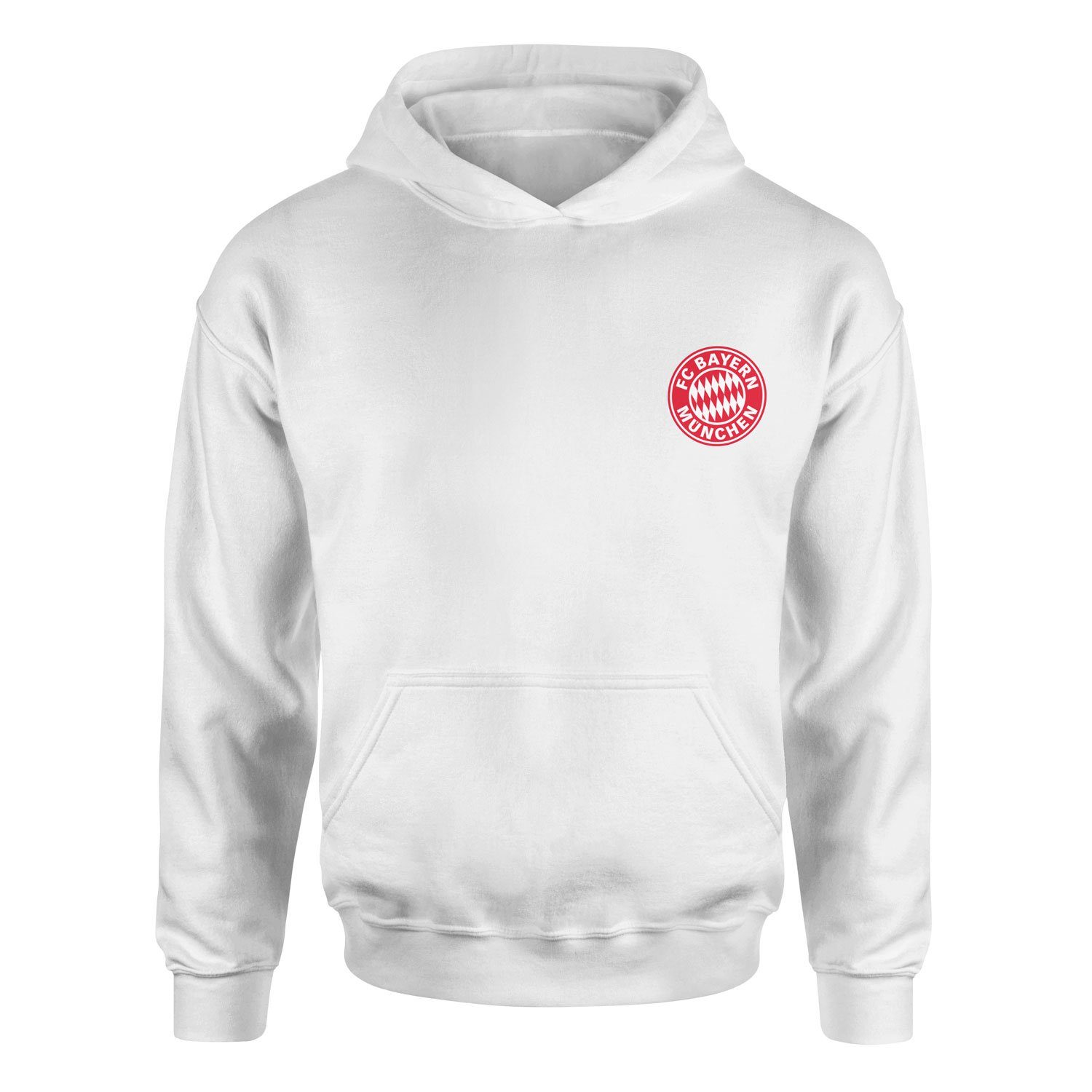 Bayern Münih Red Hoodie S - Beyaz