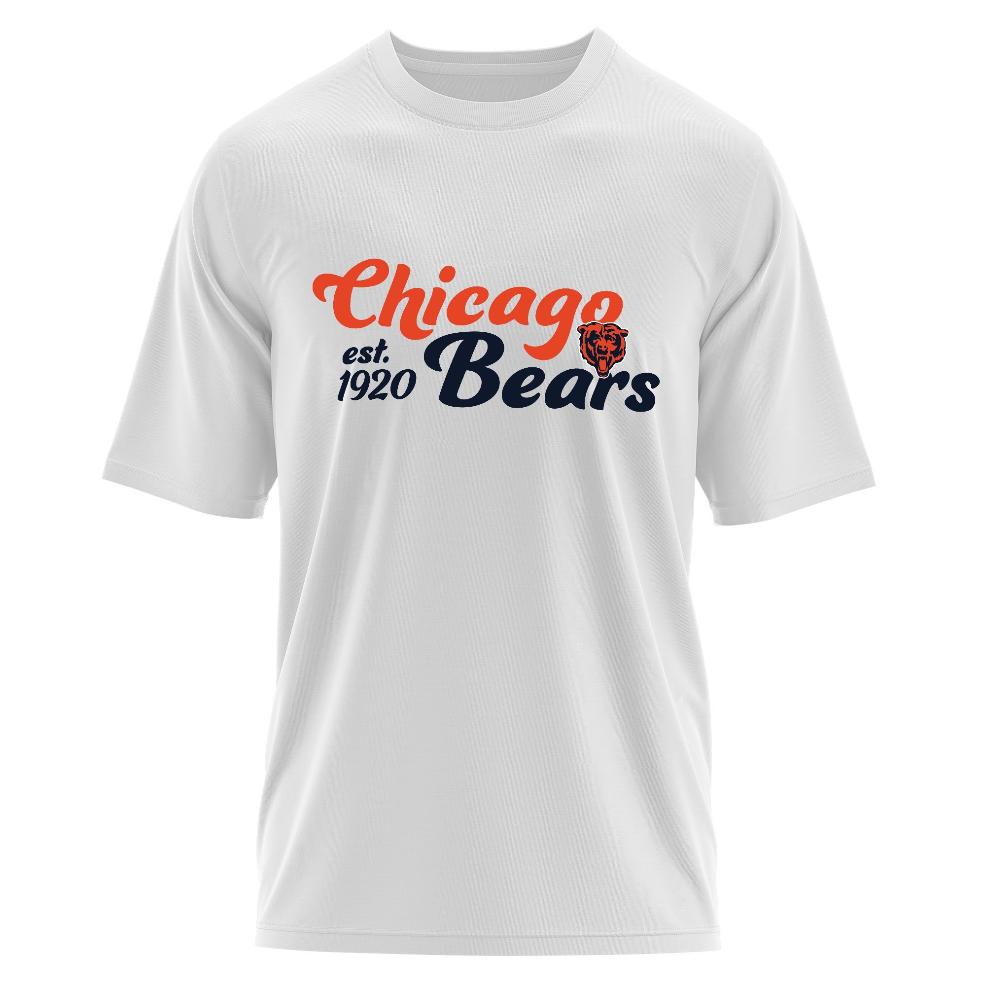 Chicago Bears Champions Since 1920 Oversize Tişört