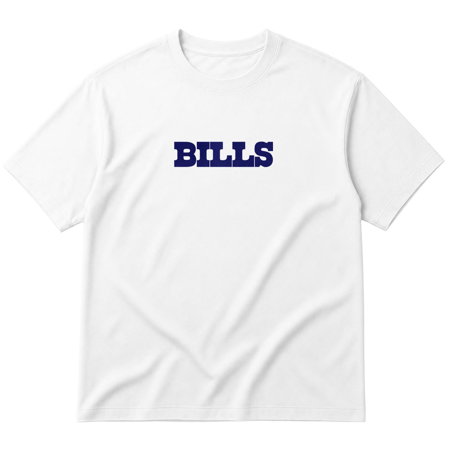 BUF BILLS Iconic Oversize Tişört L - Beyaz