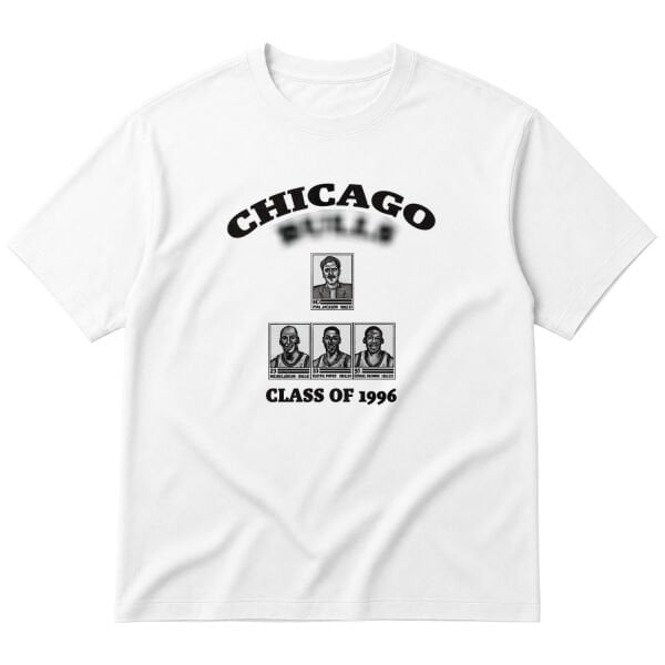 Chicago Class of 1996 Oversize Tişört M - Beyaz