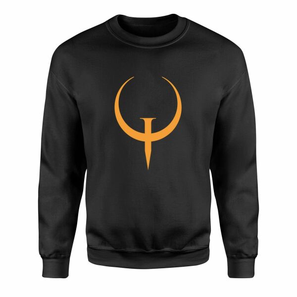 Quake Sweatshirt L - Siyah