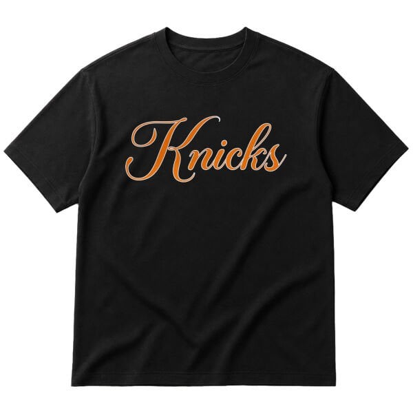 Knicks Cursive Oversize Tişört