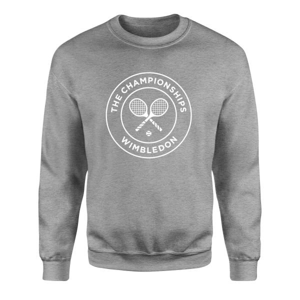 Wimbledon Big Sweatshirt L - Gri