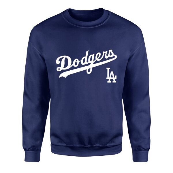 Dodgers, LA Sweatshirt S - İndigo Mavisi