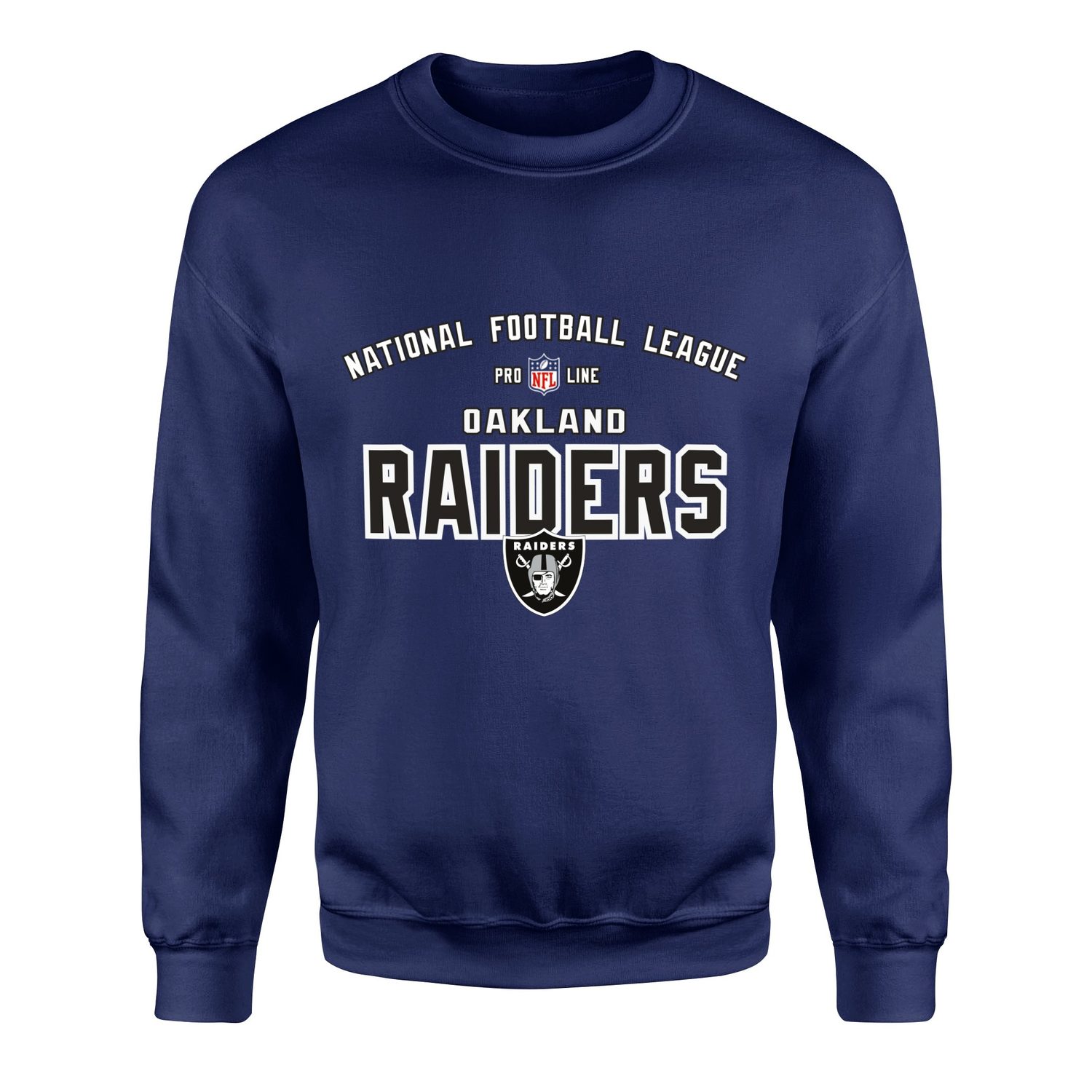 Las Vegas “Oakland” Raiders Retro Edition NFL Sweatshirt M - İndigo Mavisi