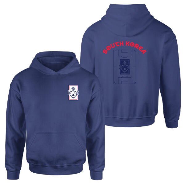 Güney Kore Dünya Kupası 2026 Hoodie S - İndigo Mavisi