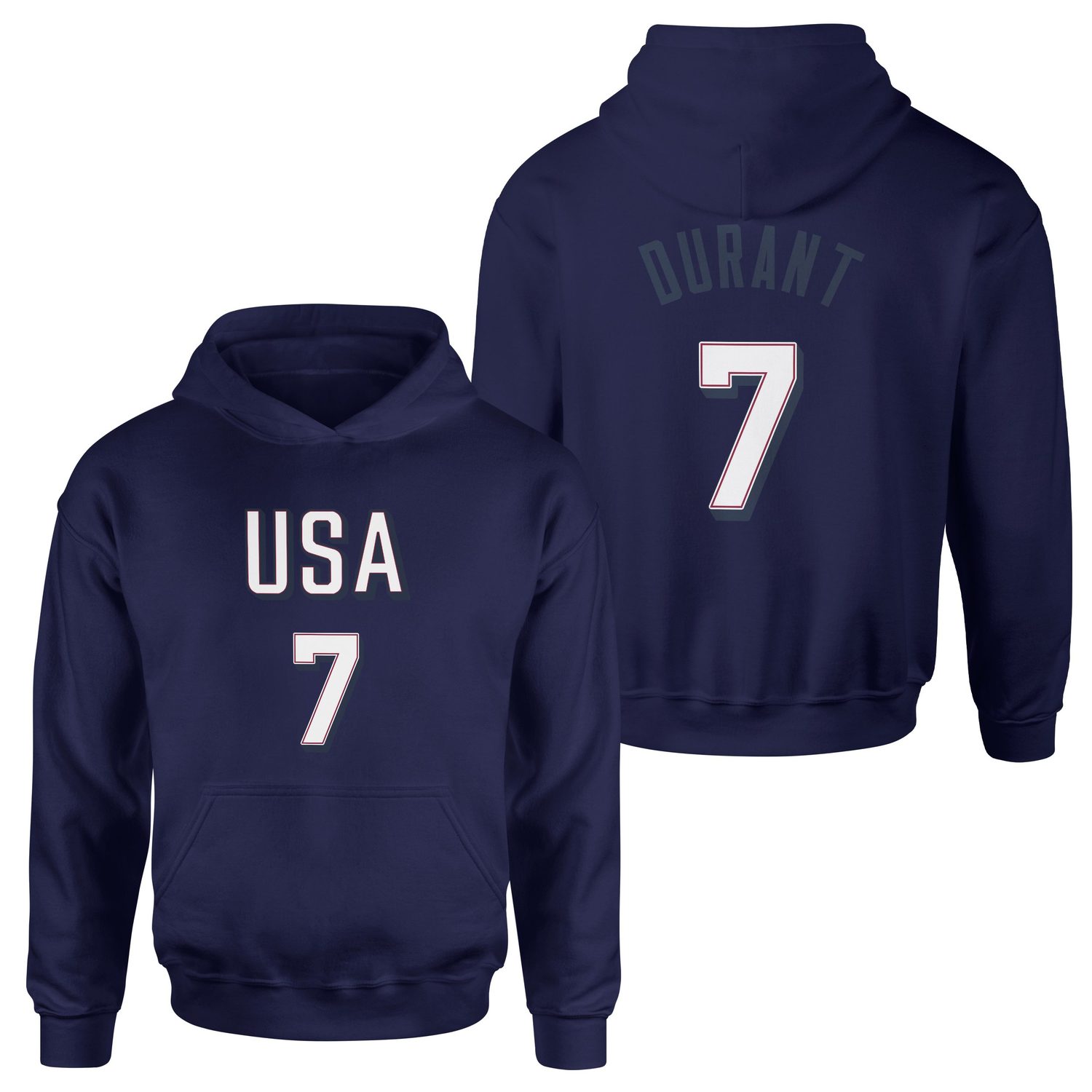 Kevin Durant Forma Hoodie L - İndigo Mavisi