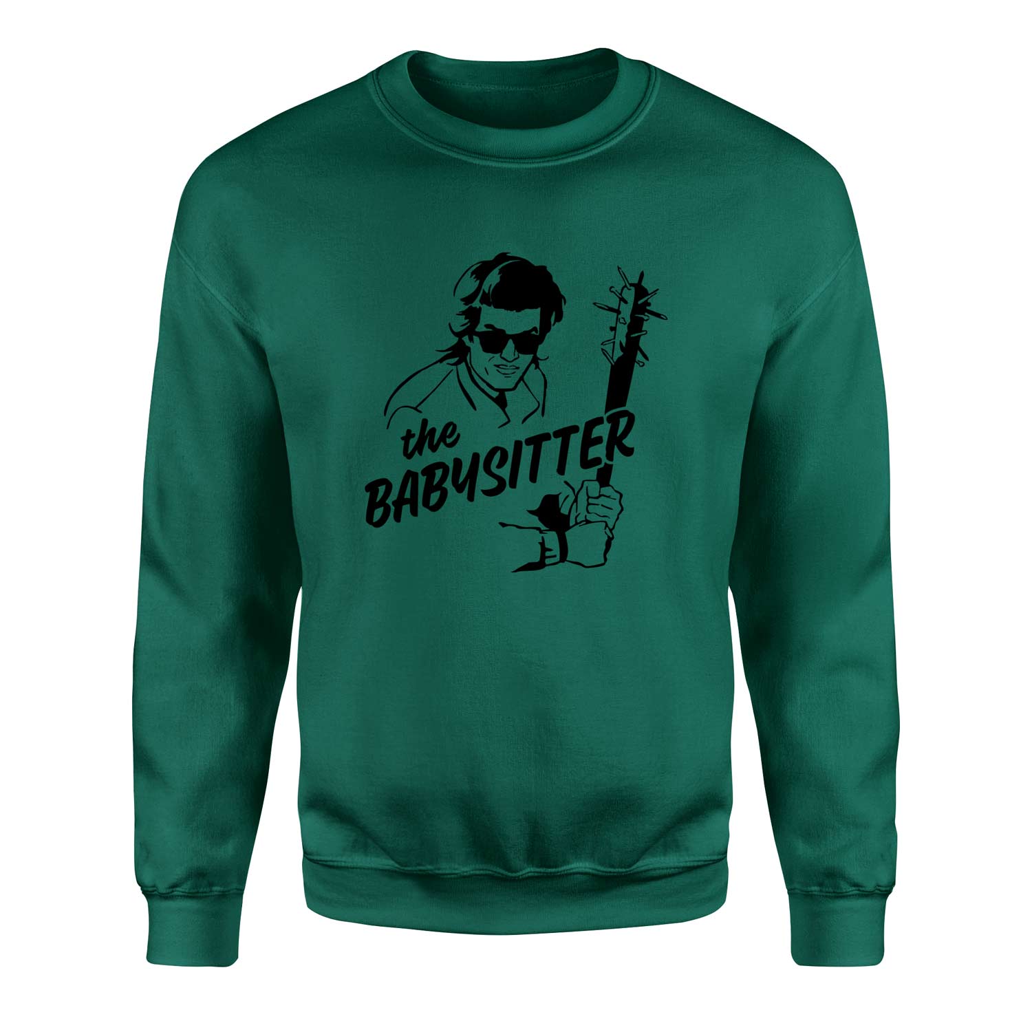 The Babysitter Sweatshirt L - Nefti Yeşili