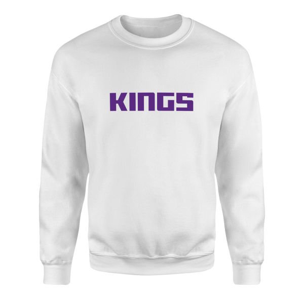 Sac Kings Iconic Sweatshirt XL - Beyaz