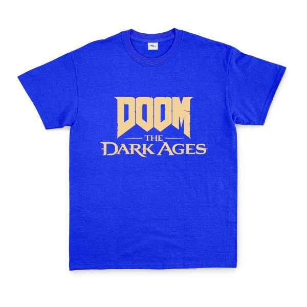 Doom TDA Tişört L - Mavi