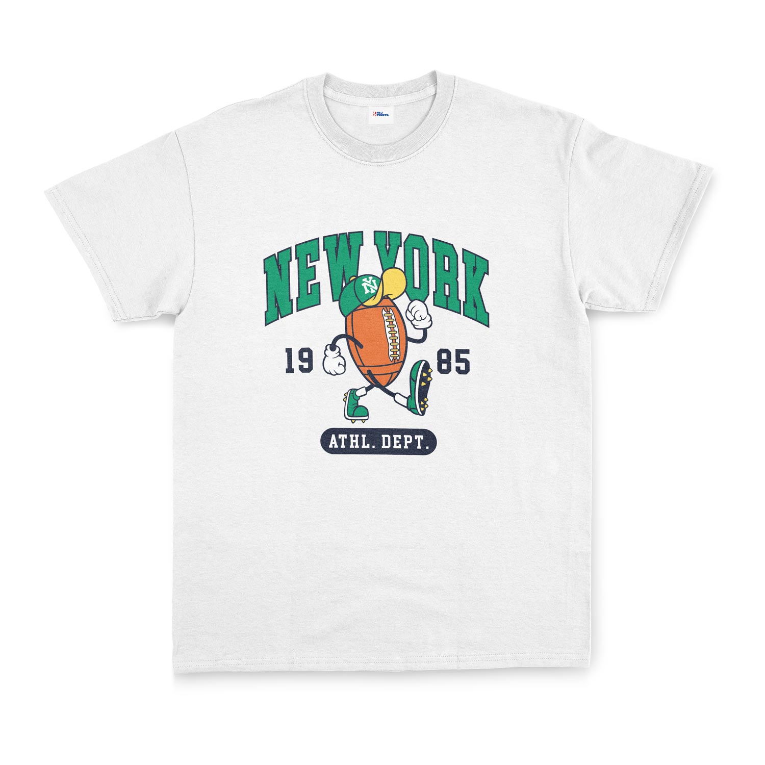 New York 1985 Tişört M - Beyaz