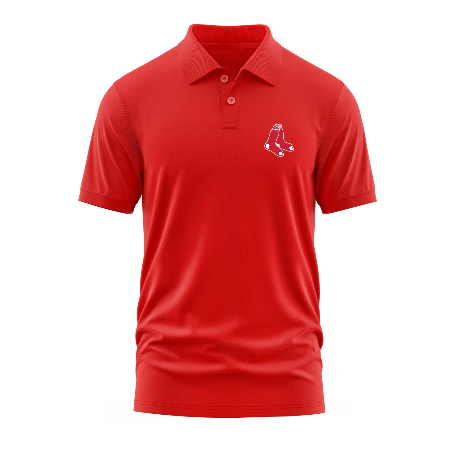 Boston, Red Socks Polo Tişört XL - Kırmızı