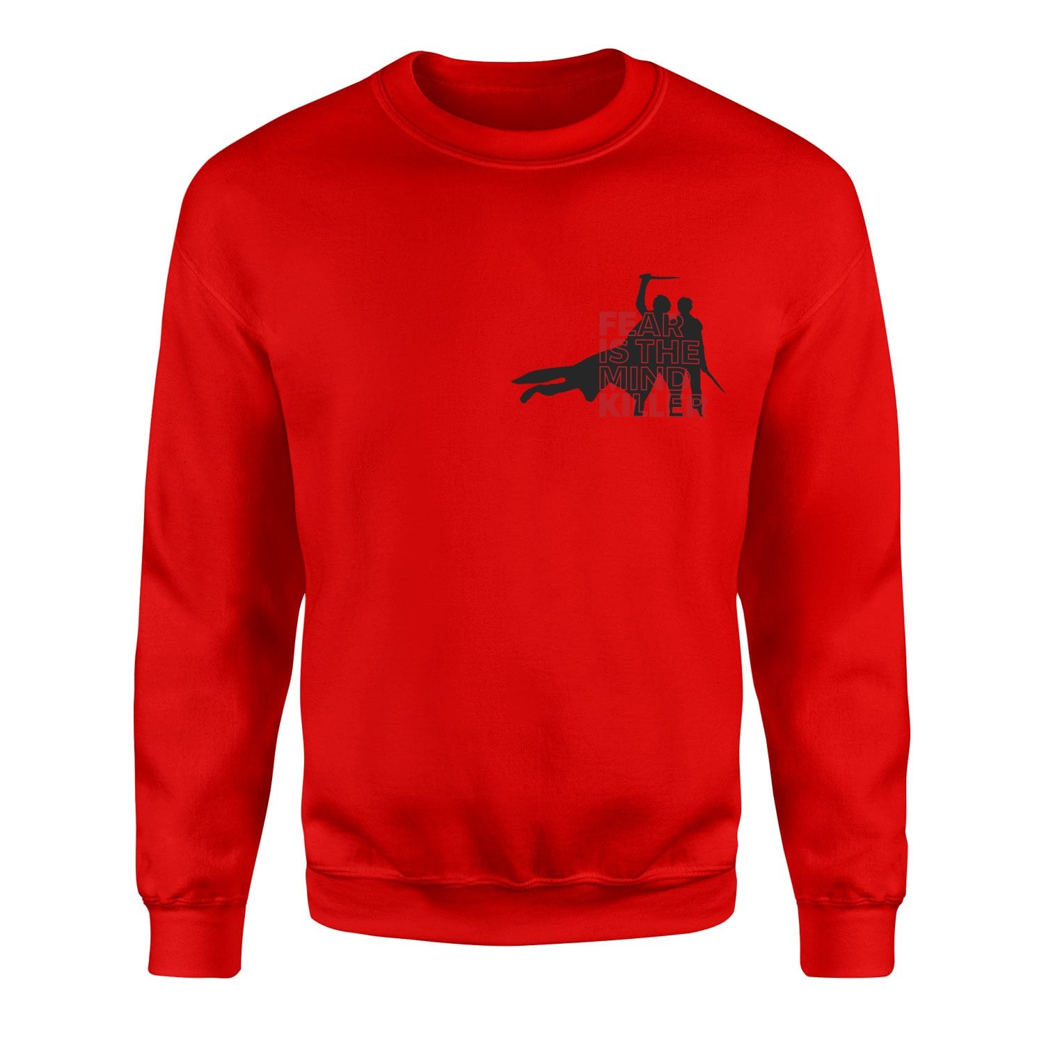 Fear Is The Mind Killer | Dune Sweatshirt L - Kırmızı