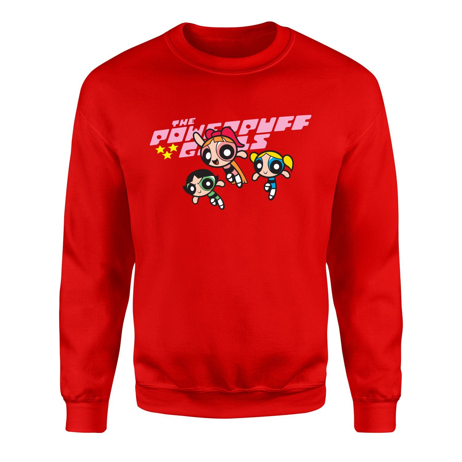 The Powerpuff Girls Sweatshirt L - Kırmızı