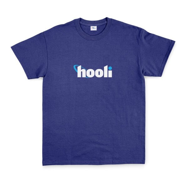 Hooli | Silicon Valley Tişört S - İndigo Mavisi