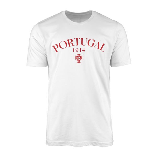 Portekiz 1914 R Tişört L - Beyaz
