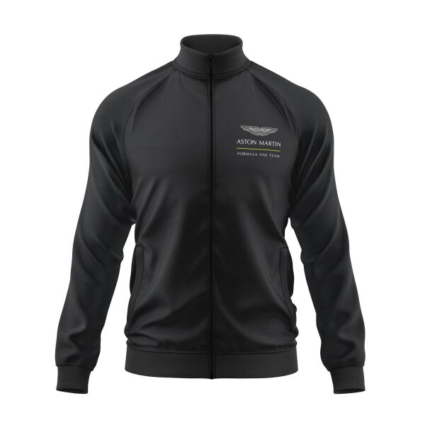 Aston Martin Racing Fermuarlı Sweatshirt