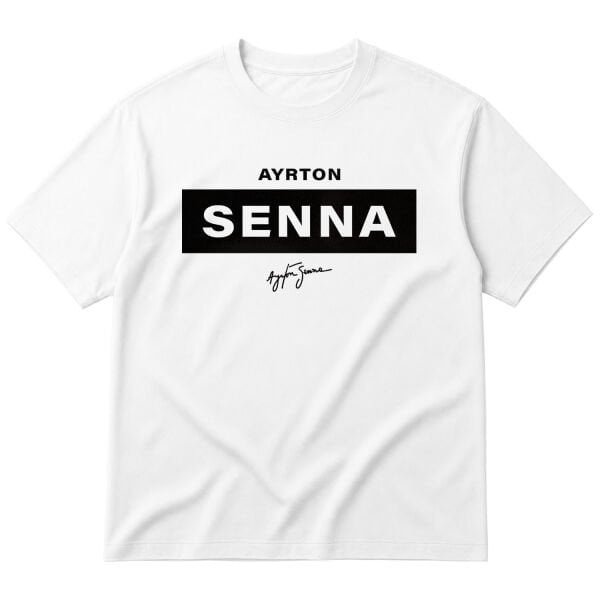 Ayrton Senna Oversize Tişört