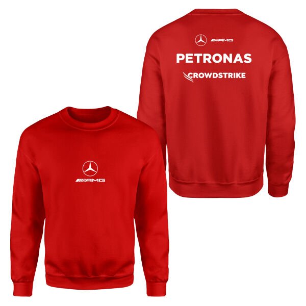Mercedes AMG 2026 Basic Sweatshirt L - Kırmızı