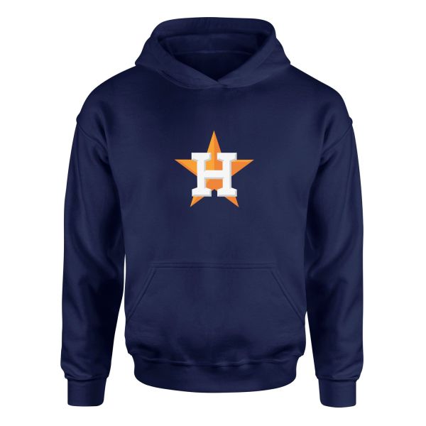 Houston Star Hoodie L - İndigo Mavisi