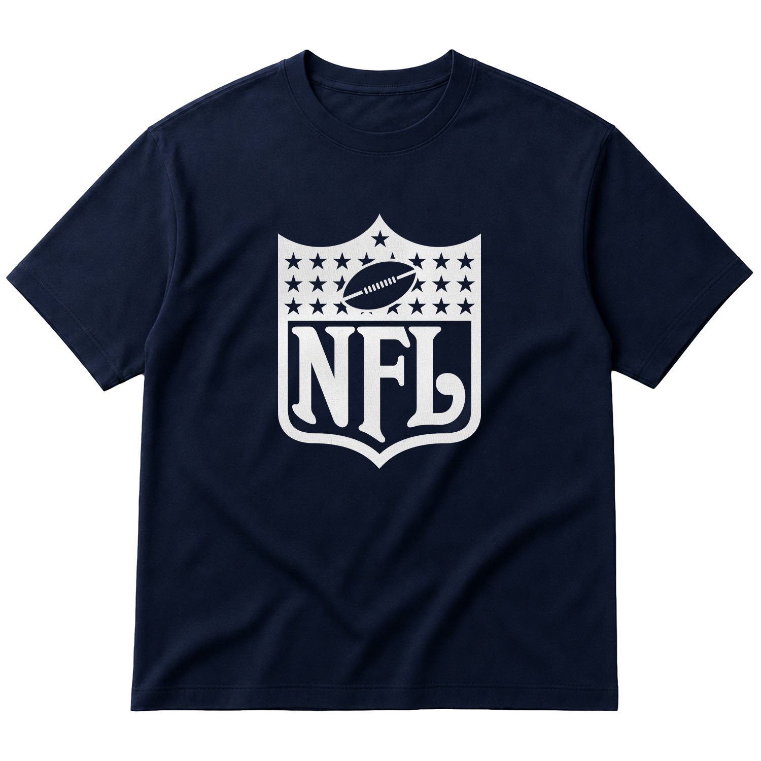 NFL Shield Oversize Tişört XL - İndigo Mavisi