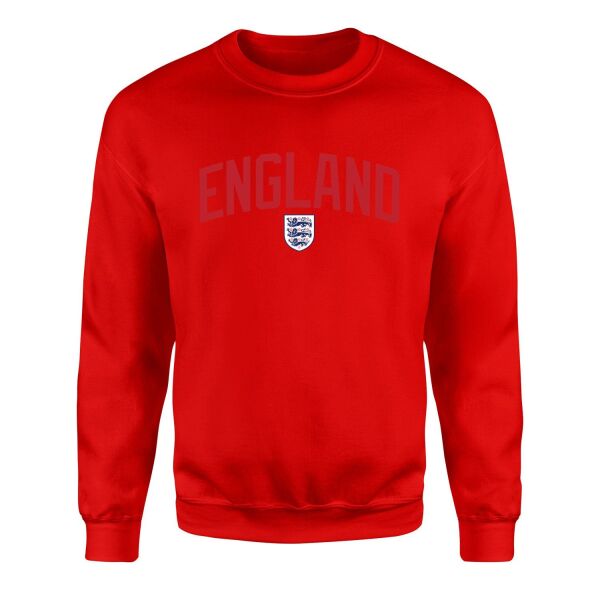 İngiltere Lionheart Sweatshirt L - Kırmızı
