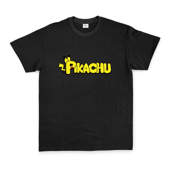 Pikachu Tişört S - Siyah