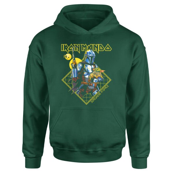 Iron Mando Hoodie L - Nefti Yeşili