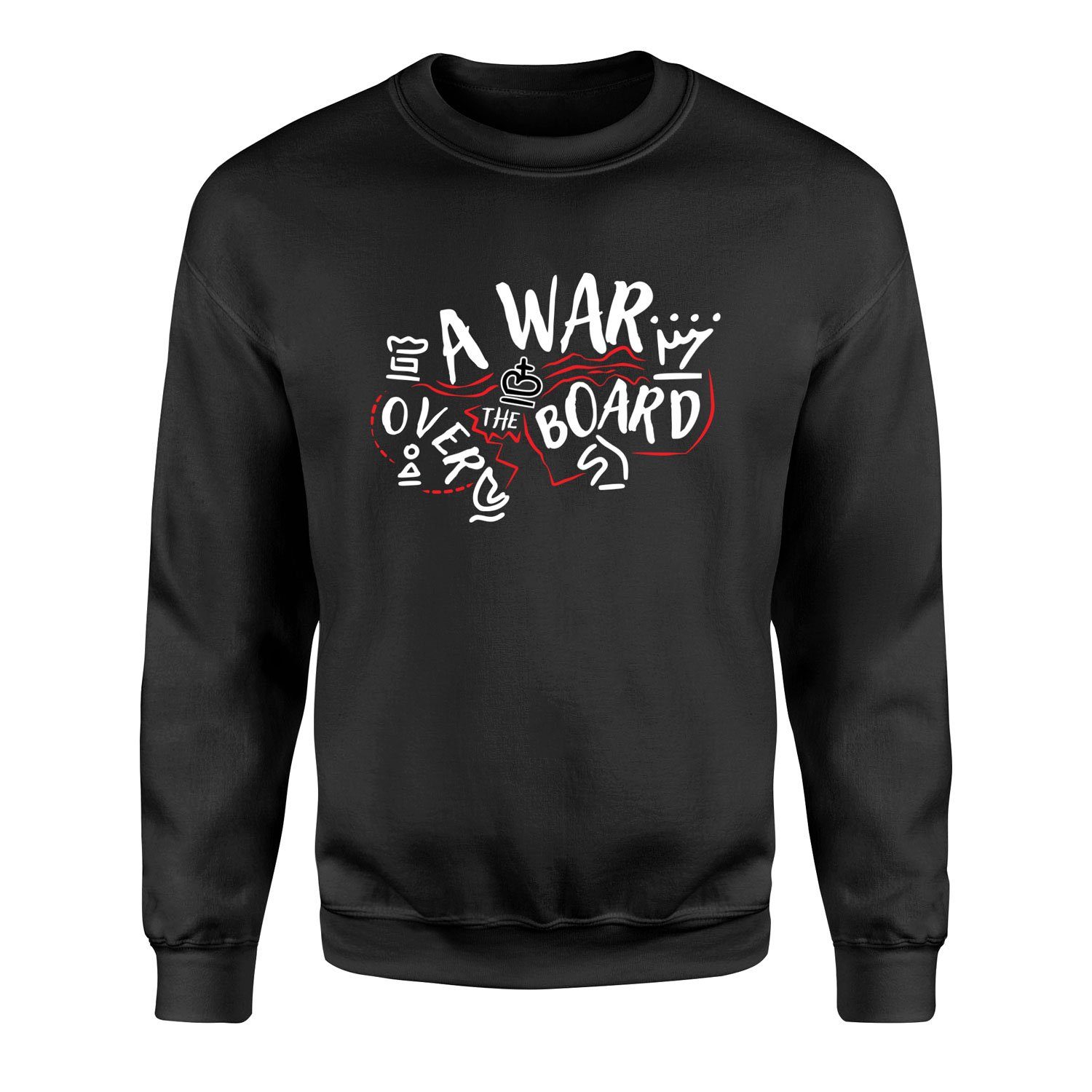 A War Over The Board Whites Sweatshirt L - Siyah