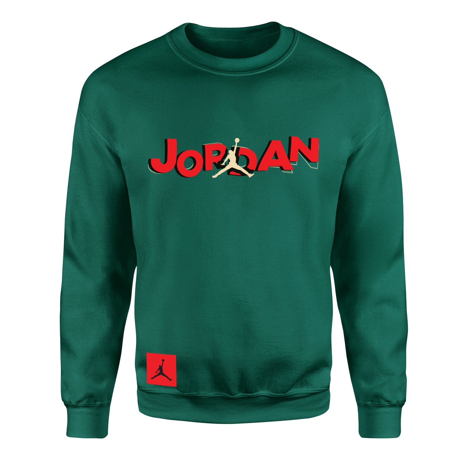 Air Jordan Elevated Sweatshirt M - Nefti Yeşili