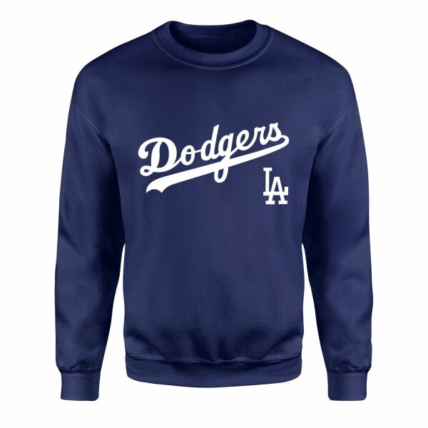 Dodgers, LA Sweatshirt L - İndigo Mavisi