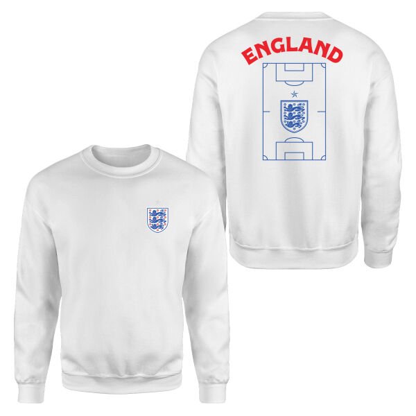 İngiltere Dünya Kupası 2026 Sweatshirt XL - Beyaz
