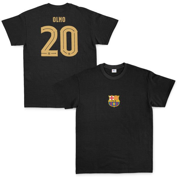 Dani Olmo Barcelona Forma Tişört S - Siyah