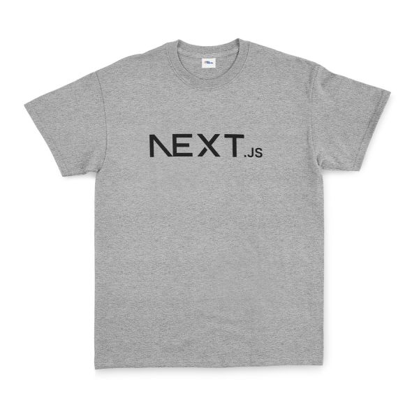 NEXT.js Tişört S - Gri