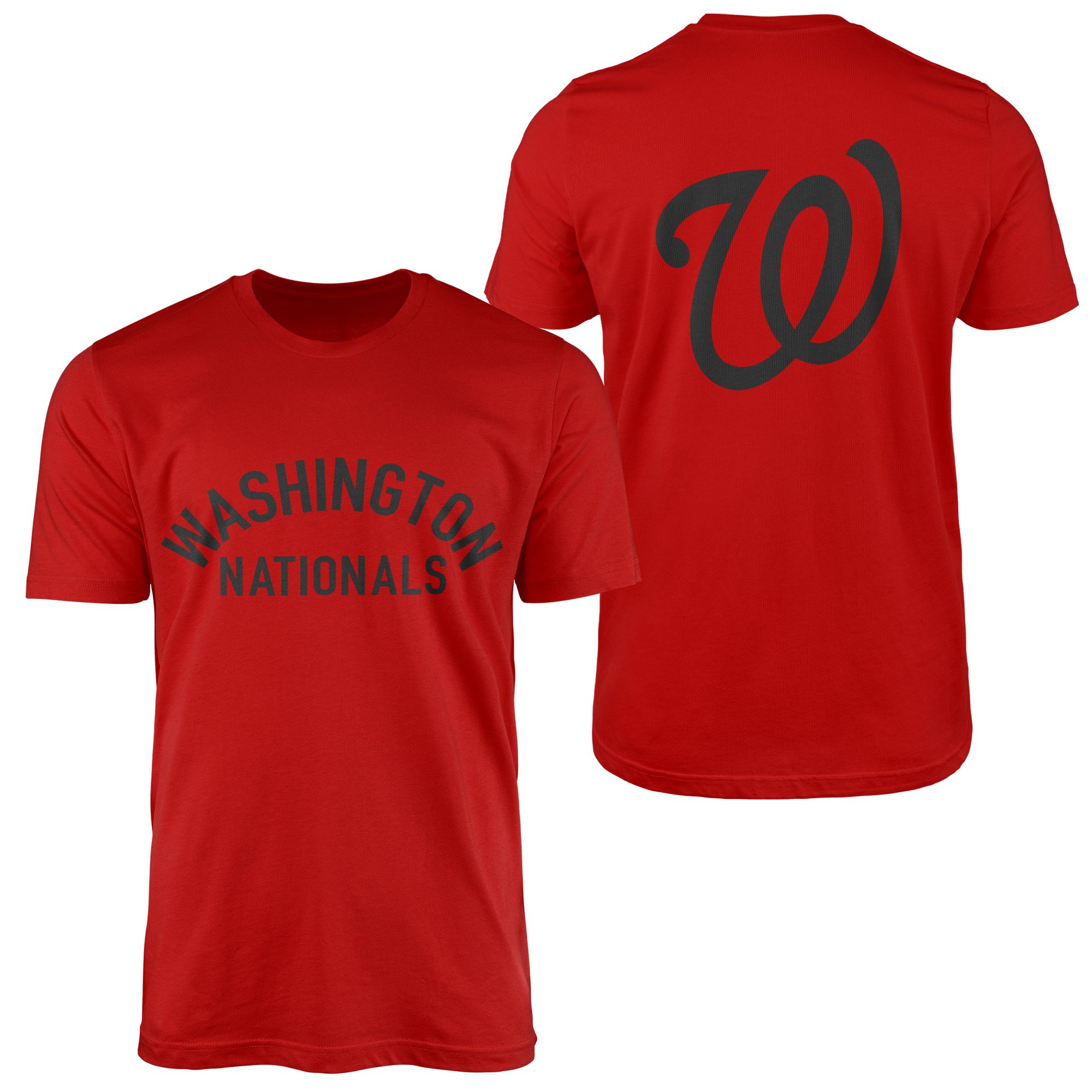 Washington Nationals Muted Tişört L - Kırmızı