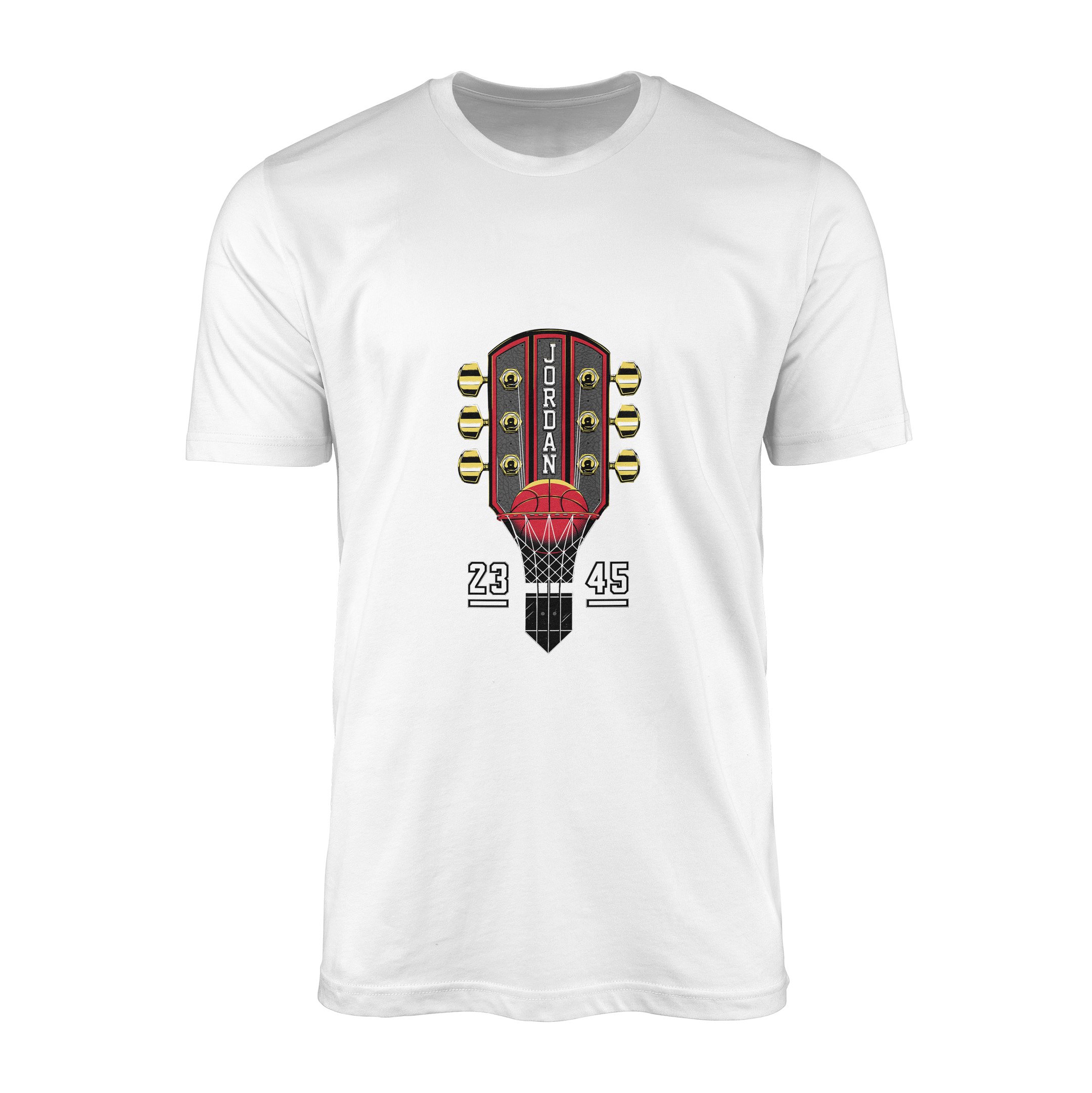 Air Jordan Guitar Tişört S - Beyaz