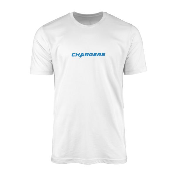LA CHARGERS Iconic Tişört S - Beyaz