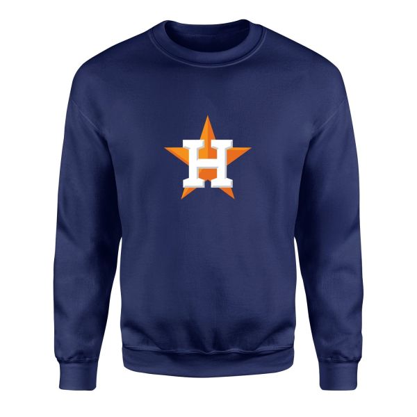 Houston Star Sweatshirt XL - İndigo Mavisi