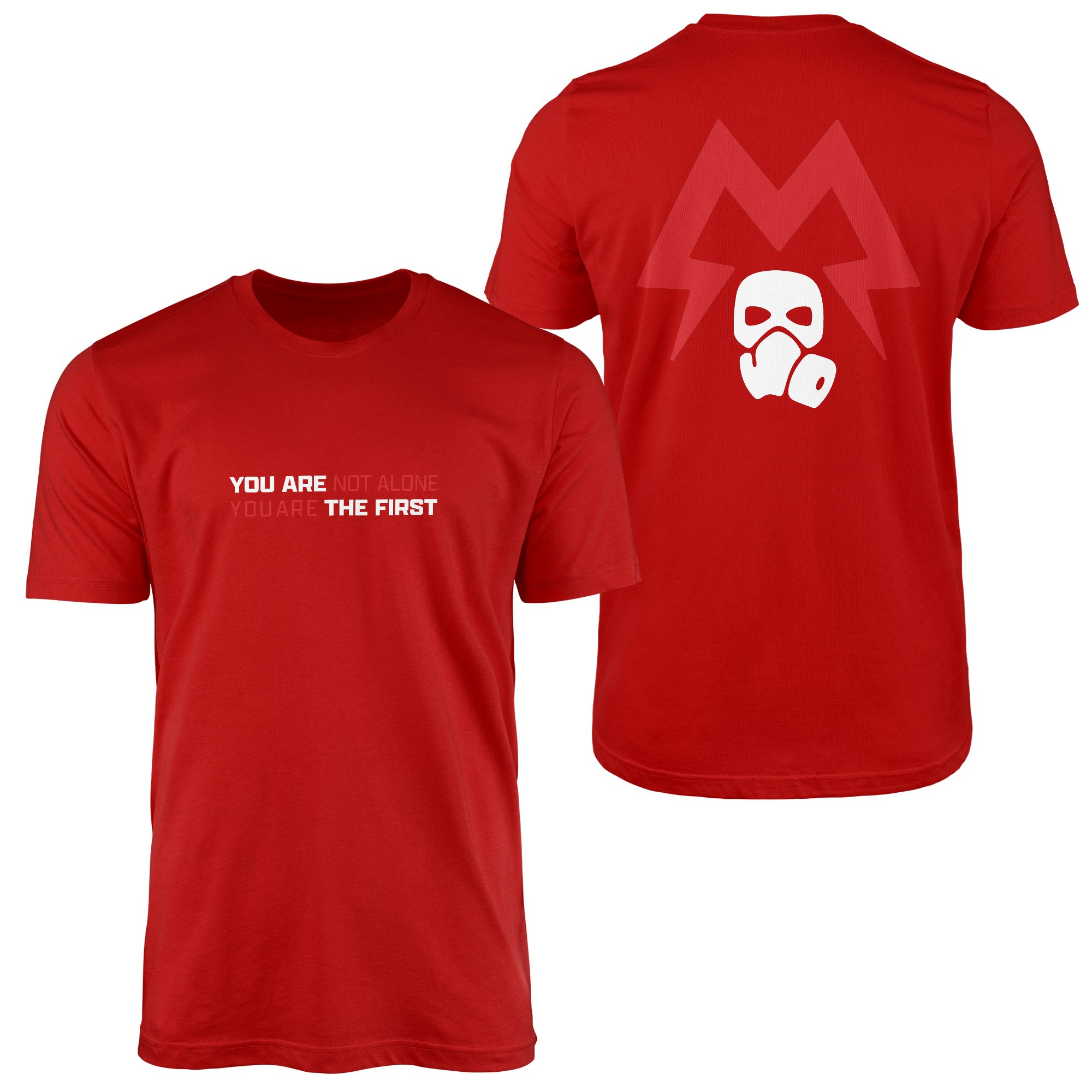 You Are Not Alone | Metro 2033 Tişört S - Kırmızı