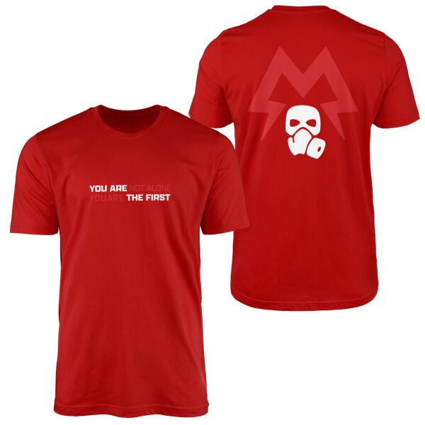 You Are Not Alone | Metro 2033 Tişört S - Kırmızı