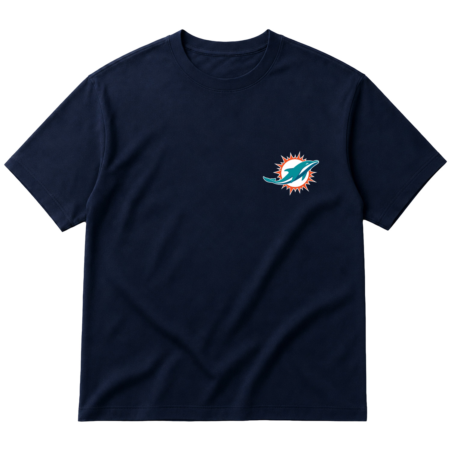 Miami Dolphins Oversize Tişört XL - İndigo Mavisi