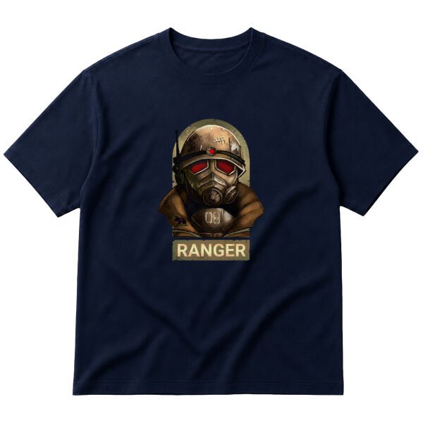 NCR Ranger Oversize Tişört L - İndigo Mavisi