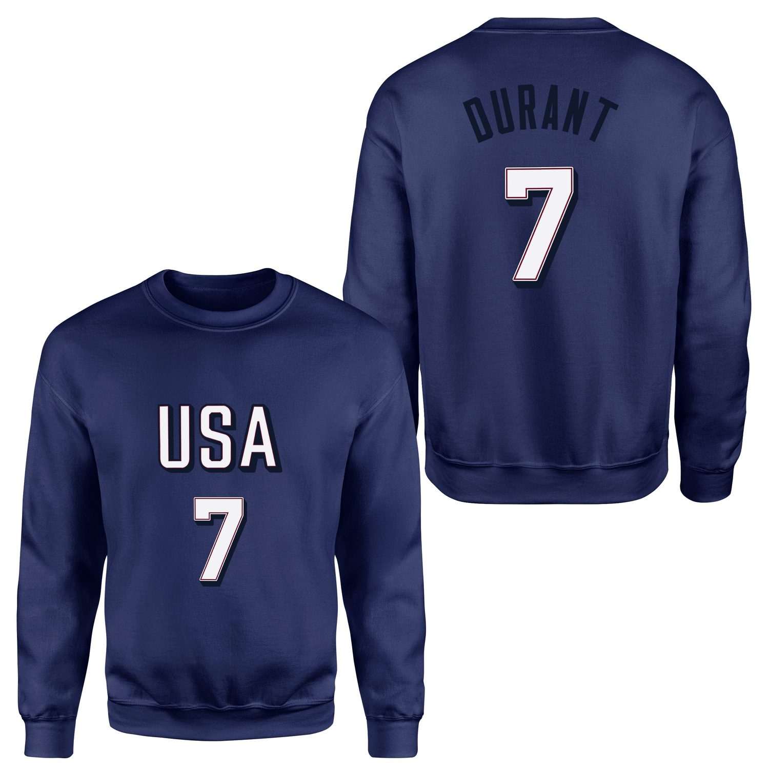 Kevin Durant Forma Sweatshirt M - İndigo Mavisi