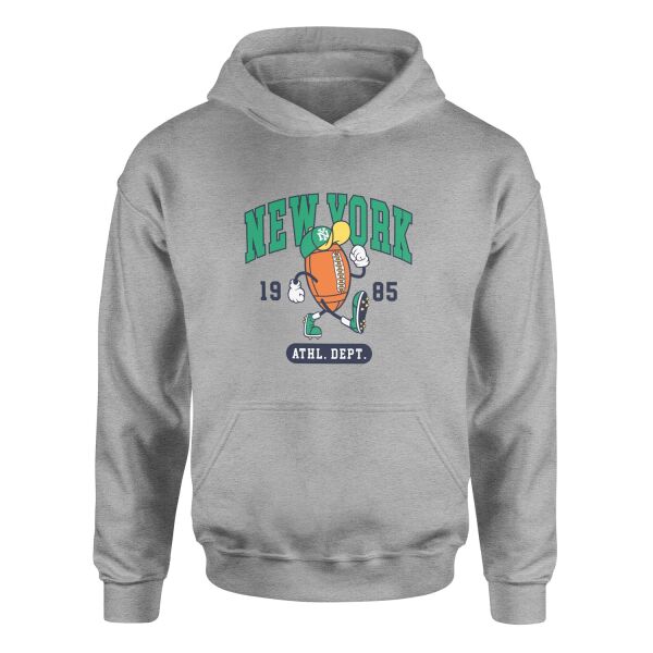New York 1985 Hoodie XL - Gri
