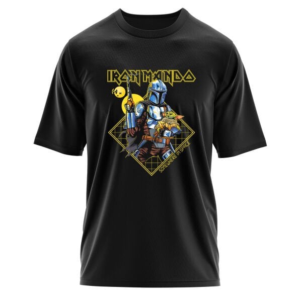 Iron Mando Oversize Tişört