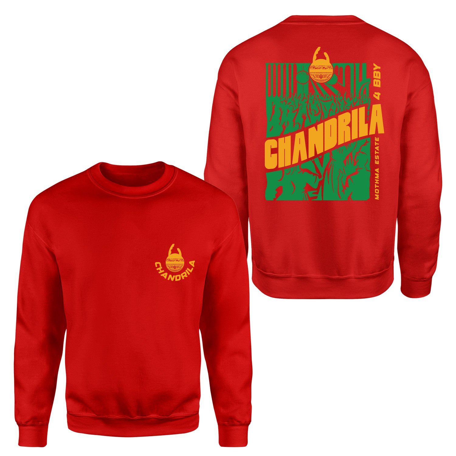 Chandrila, Mothma Estate Sweatshirt XXL - Kırmızı