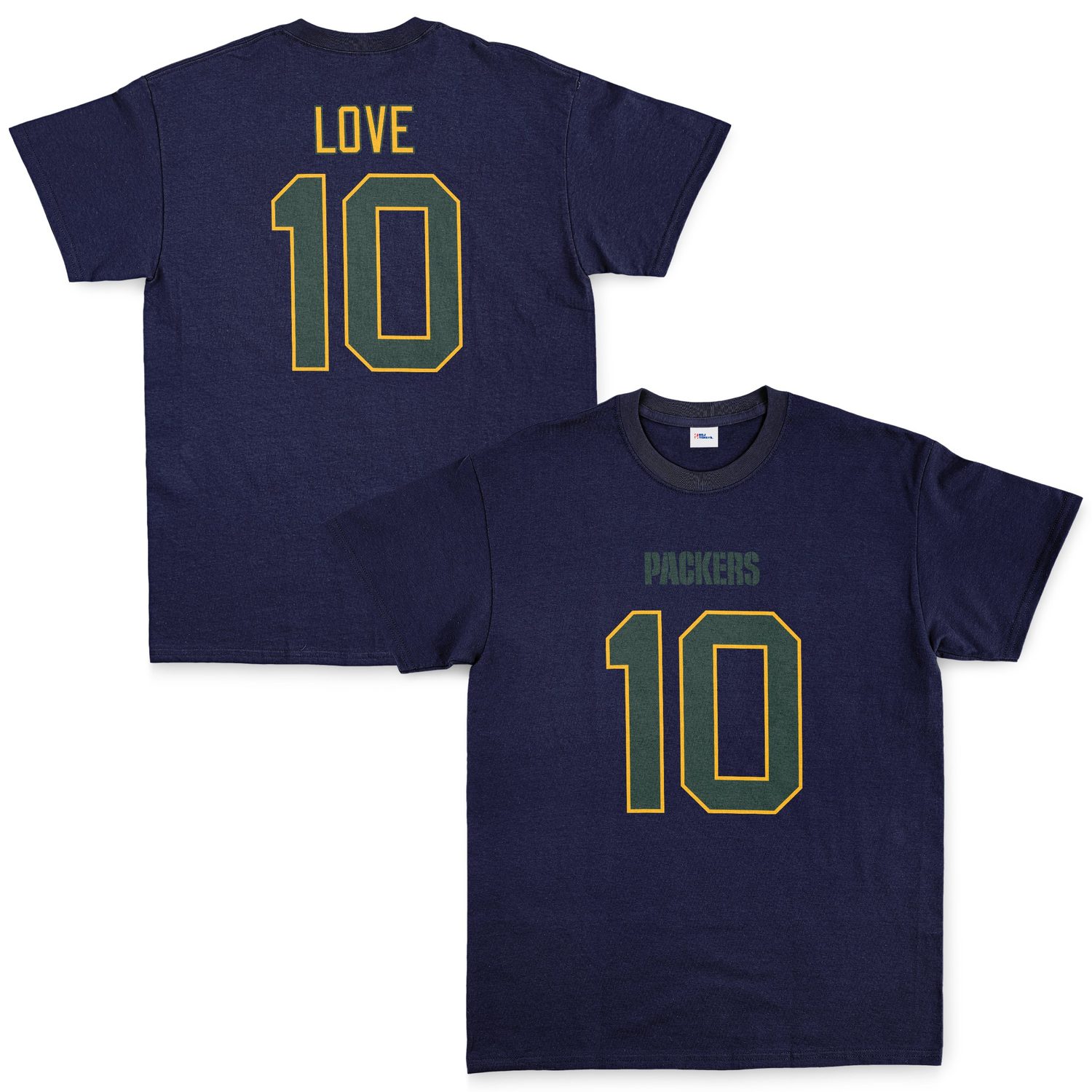 Jordan Love Green Bay Packers Tişört XL - Lacivert